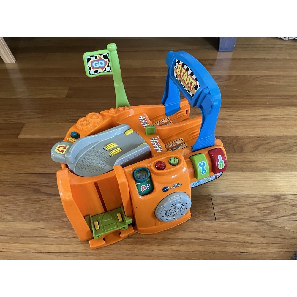 VTECH Go! Go! Smart Wheel 2-in-1 Racetrack Base Only, Working, As-is